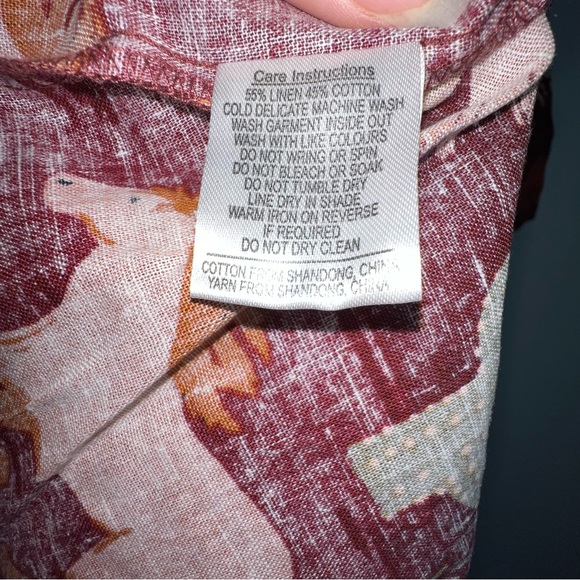 Princess Highway Country Roam Take Me Home Horse Midi Dress Brown AU 8 US 4 West - Picture 4 of 16